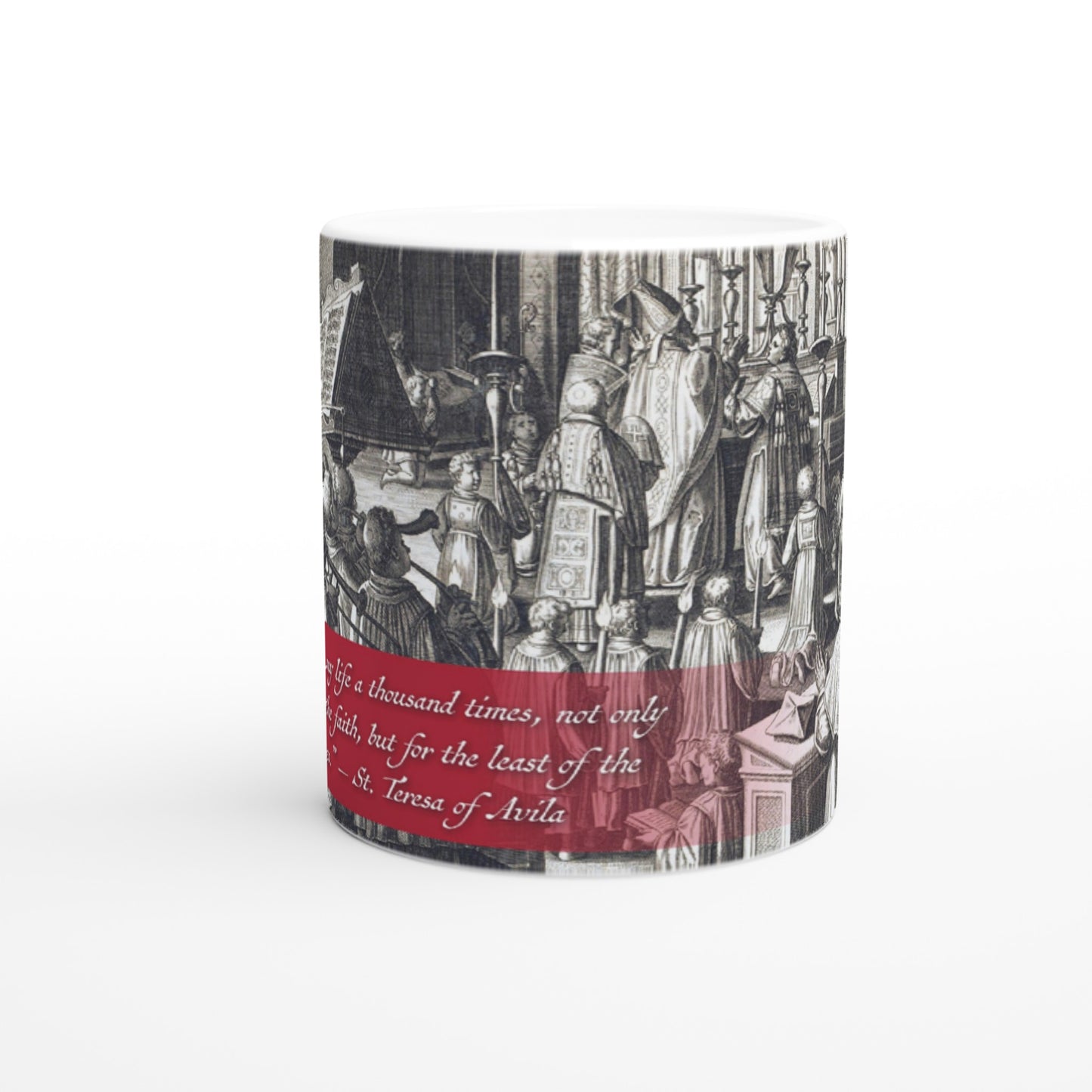 St Theresa of Avila Quote 11oz Mug