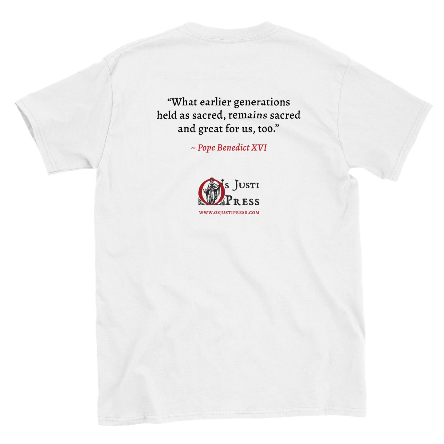 "Tradition is the Youth of God" Classic Unisex Crewneck T-shirt