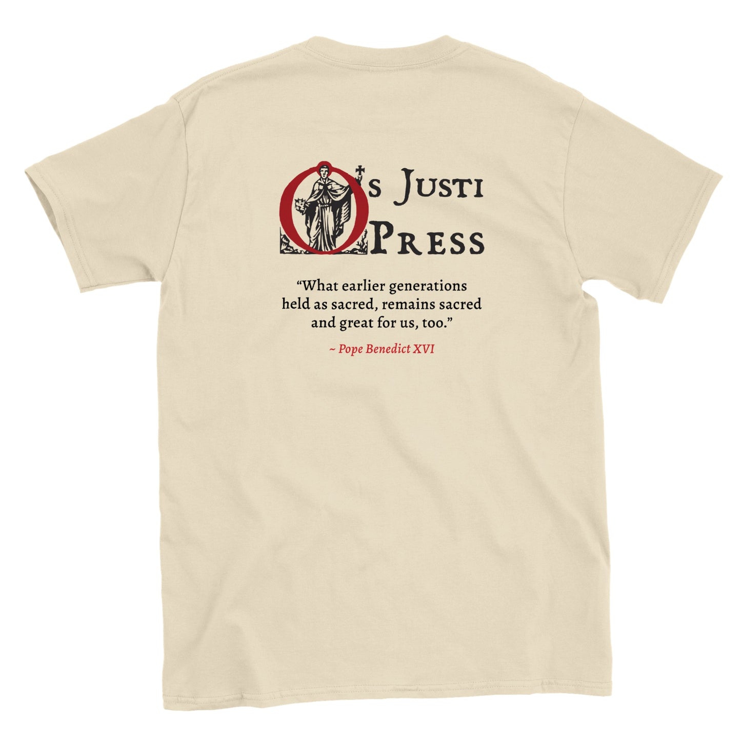 Down with novelty, Up with tradition T-shirt