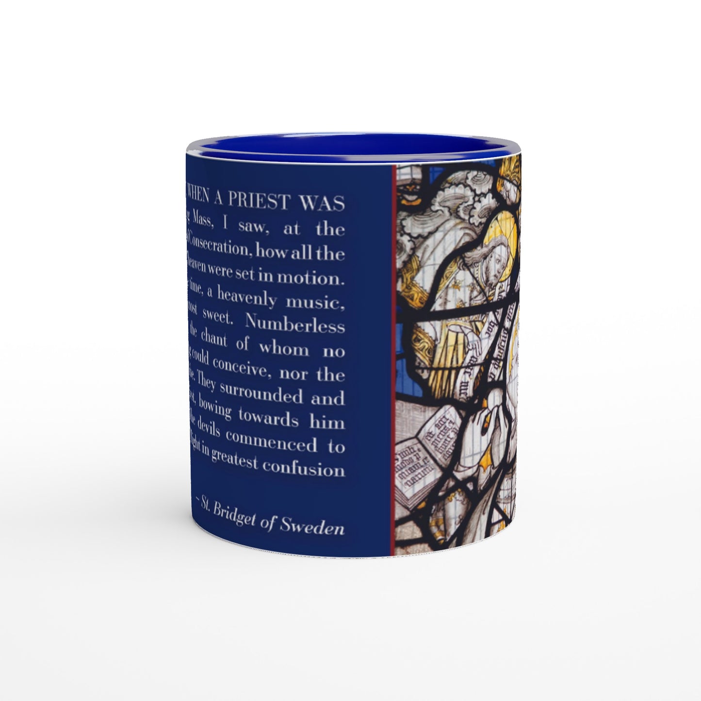 St Brigid "Numberless Angels" 11oz Ceramic Mug
