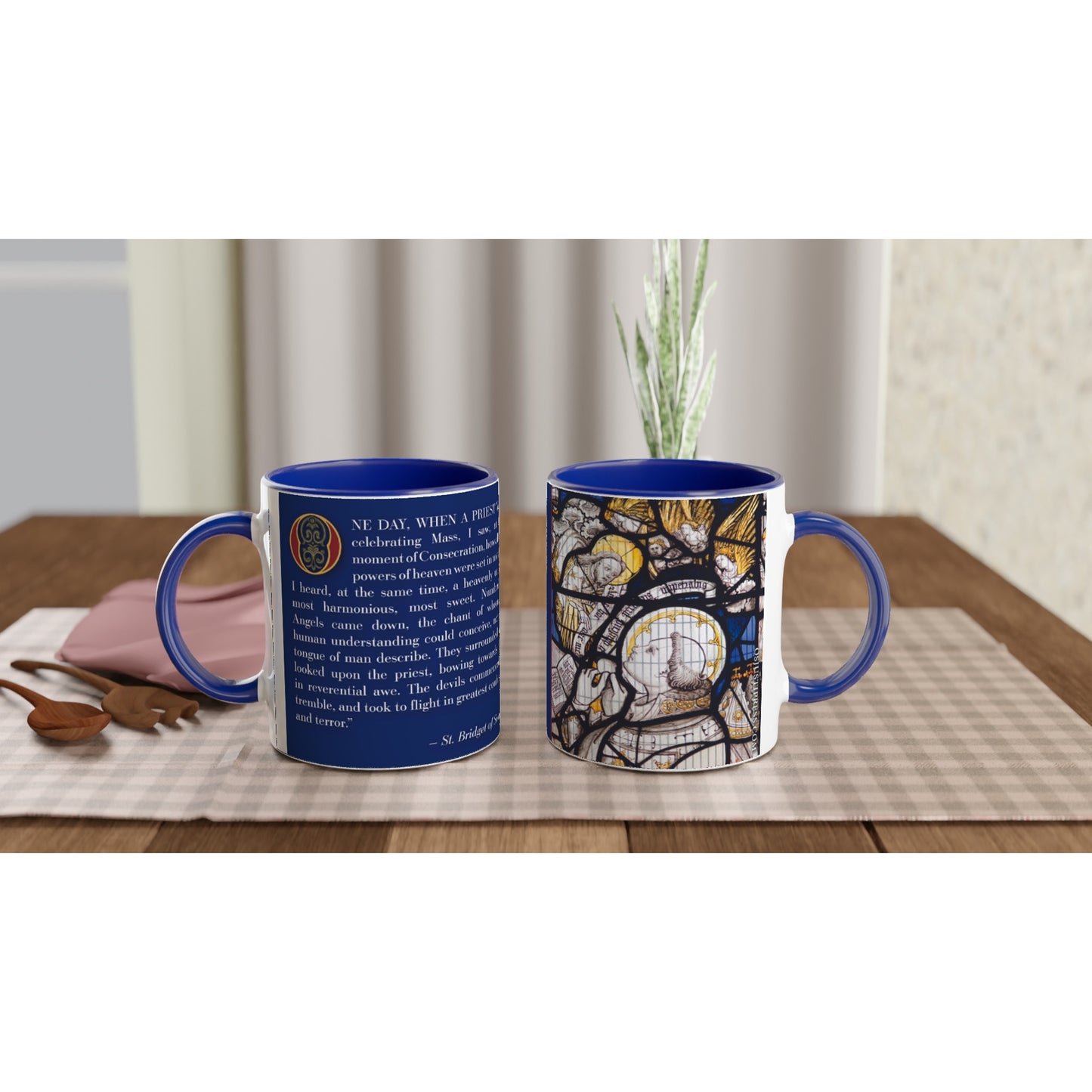 St Brigid "Numberless Angels" 11oz Ceramic Mug