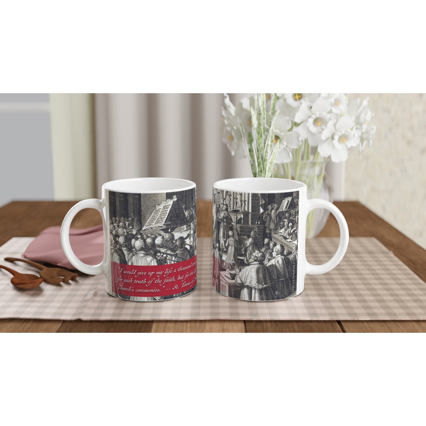 St Theresa of Avila Quote 11oz Mug