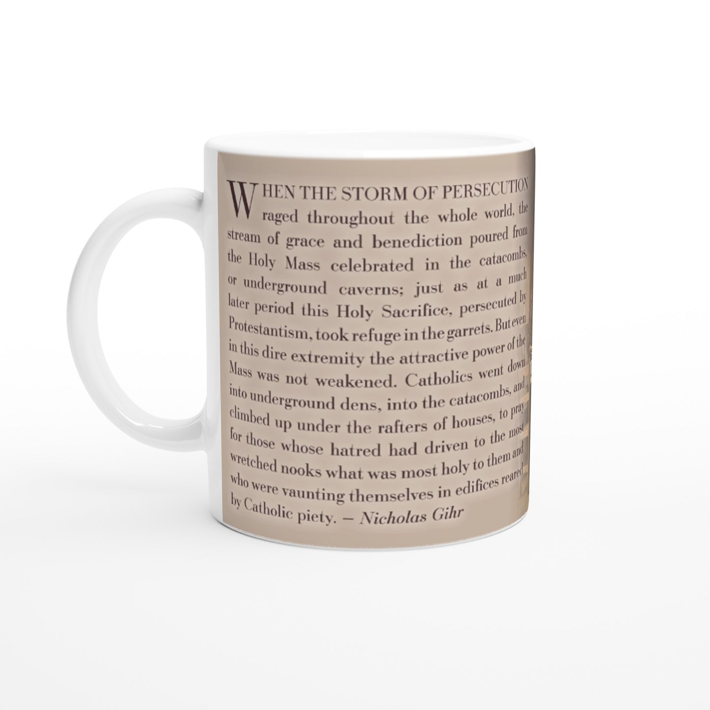 Gihr "Storm of Persecution" 11oz Ceramic Mug