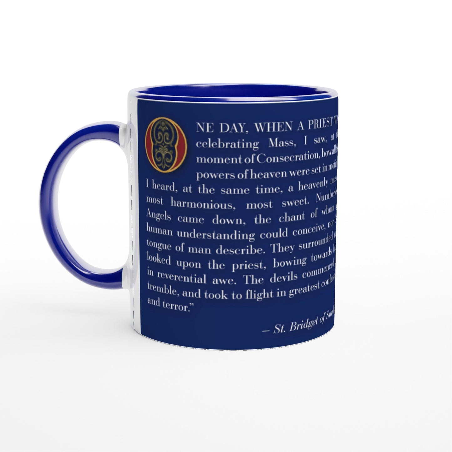 St Brigid "Numberless Angels" 11oz Ceramic Mug